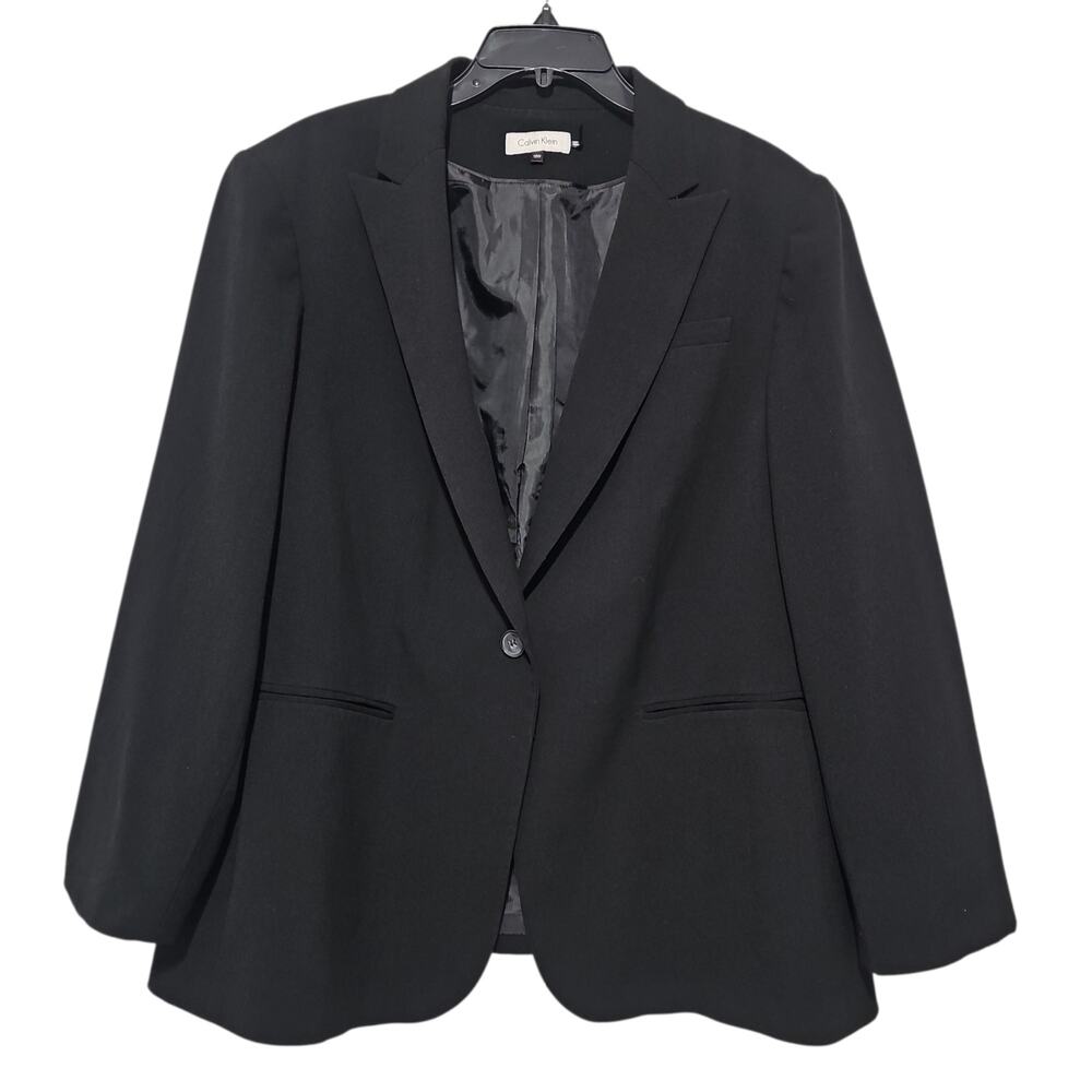Calvin Klein Single Button Notch Label Blazer Wom… - image 6